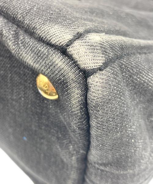 PRADA（プラダ）PRADA (プラダ) ハンドバッグ カナパ ブラックの古着・服飾アイテム