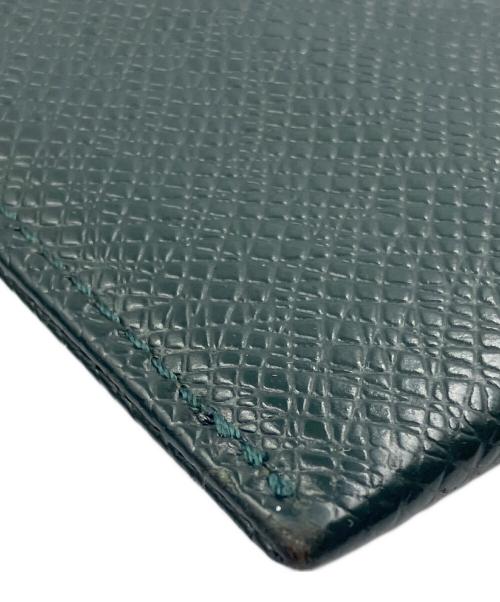 LOUIS VUITTON（ルイ ヴィトン）LOUIS VUITTON (ルイ ヴィトン) タイガ エテュイ カルト デヴィジット トワレット グリーンの古着・服飾アイテム