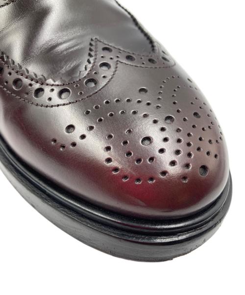 Santoni（サントーニ）Santoni (サントーニ) ウィングチップシューズ ブラウン サイズ:8の古着・服飾アイテム