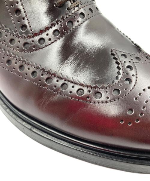 Santoni（サントーニ）Santoni (サントーニ) ウィングチップシューズ ブラウン サイズ:8の古着・服飾アイテム