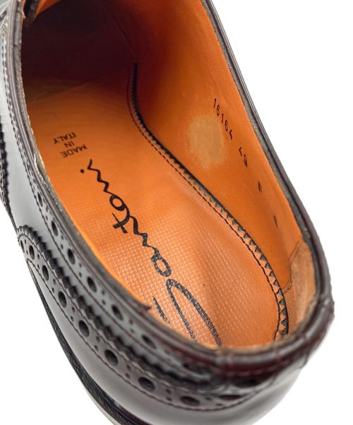 Santoni（サントーニ）Santoni (サントーニ) ウィングチップシューズ ブラウン サイズ:8の古着・服飾アイテム