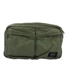 PORTER（ポーター）の古着「TANKER WAIST BAG」｜カーキ