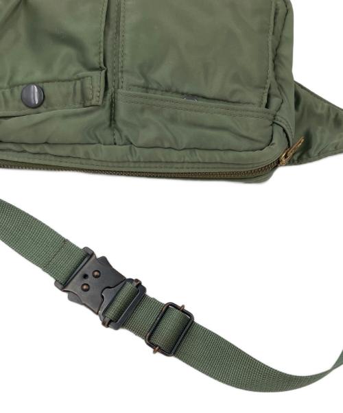 PORTER（ポーター）PORTER (ポーター) TANKER WAIST BAG カーキの古着・服飾アイテム