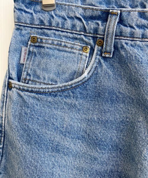 CarHartt（カーハート）CarHartt (カーハート) デニムパンツ ブルー サイズ:タグ欠損の為不明の古着・服飾アイテム