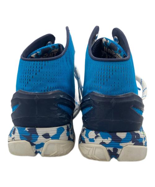 UNDER ARMOUR（アンダーアーマー）UNDER ARMOUR (アンダーアーマー) ハイカットスニーカー Curry 2 'Haight Street' ブルー×ホワイト サイズ:USA 8.5の古着・服飾アイテム
