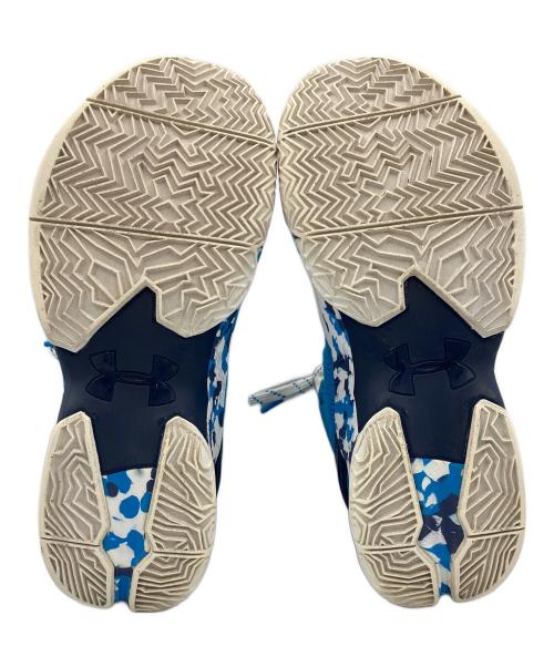 UNDER ARMOUR（アンダーアーマー）UNDER ARMOUR (アンダーアーマー) ハイカットスニーカー Curry 2 'Haight Street' ブルー×ホワイト サイズ:USA 8.5の古着・服飾アイテム