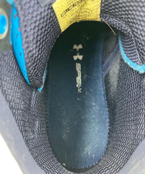 UNDER ARMOUR（アンダーアーマー）UNDER ARMOUR (アンダーアーマー) ハイカットスニーカー Curry 2 'Haight Street' ブルー×ホワイト サイズ:USA 8.5の古着・服飾アイテム