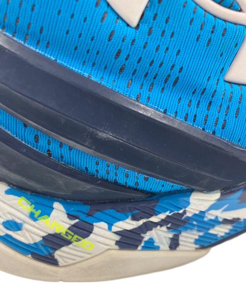 UNDER ARMOUR（アンダーアーマー）UNDER ARMOUR (アンダーアーマー) ハイカットスニーカー Curry 2 'Haight Street' ブルー×ホワイト サイズ:USA 8.5の古着・服飾アイテム
