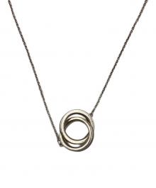 TIFFANY & Co.（ティファニー）の古着「シルバーネックレス インターロッキングサークル」