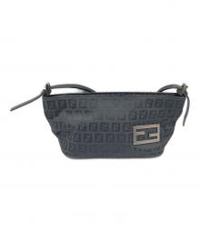 FENDI（フェンディ）の古着「ハンドバッグ ズッキーノ」｜ブラック