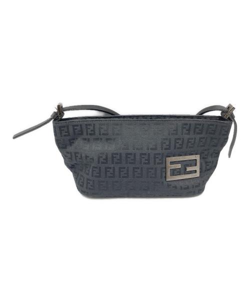 FENDI（フェンディ）FENDI (フェンディ) ハンドバッグ ズッキーノ ブラックの古着・服飾アイテム