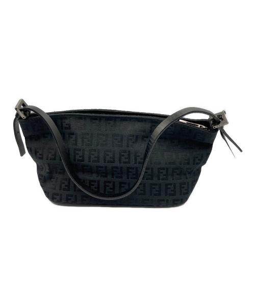FENDI（フェンディ）FENDI (フェンディ) ハンドバッグ ズッキーノ ブラックの古着・服飾アイテム