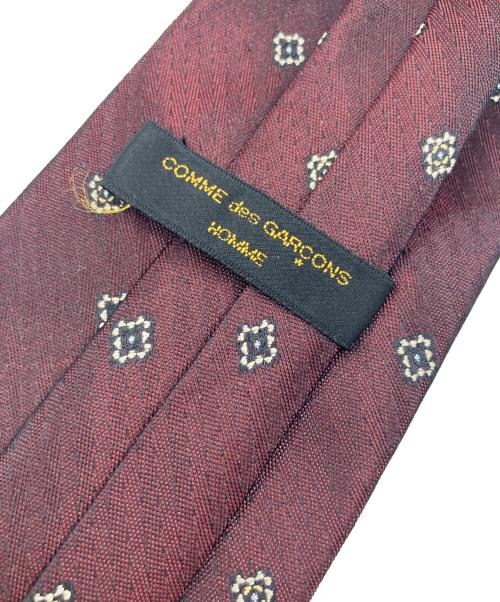 COMME des GARCONS HOMME（コムデギャルソン オム）COMME des GARCONS HOMME (コムデギャルソン オム) シルクネクタイ ボルドー サイズ:不明の古着・服飾アイテム