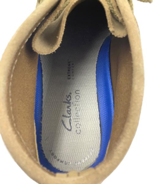 CLARKS（クラークス）CLARKS (クラークス) ワラビーブーツ ベージュ サイズ:US 91/2の古着・服飾アイテム