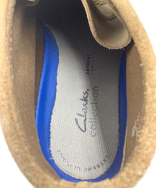 CLARKS（クラークス）CLARKS (クラークス) ワラビーブーツ ベージュ サイズ:US 91/2の古着・服飾アイテム