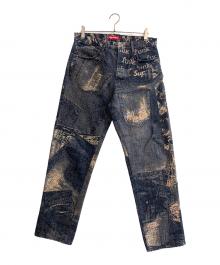 SUPREME（シュプリーム）の古着「ARCHIVE DENIM JACQUARD REGULAR JEAN」｜マルチカラー
