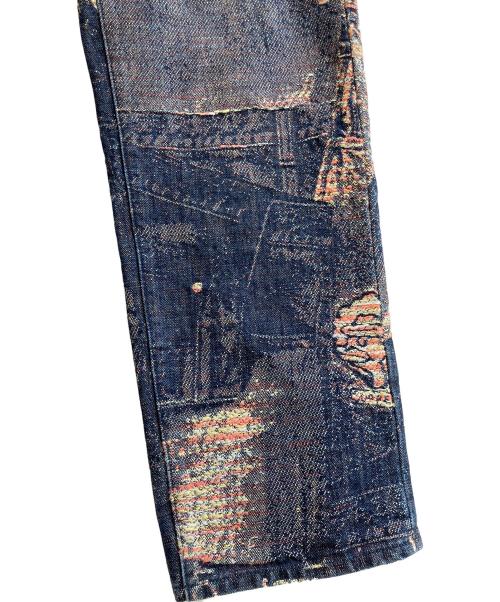SUPREME（シュプリーム）SUPREME (シュプリーム) ARCHIVE DENIM JACQUARD REGULAR JEAN マルチカラー サイズ:SIZE 81cm (W32)の古着・服飾アイテム