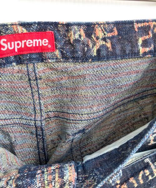 SUPREME（シュプリーム）SUPREME (シュプリーム) ARCHIVE DENIM JACQUARD REGULAR JEAN マルチカラー サイズ:SIZE 81cm (W32)の古着・服飾アイテム