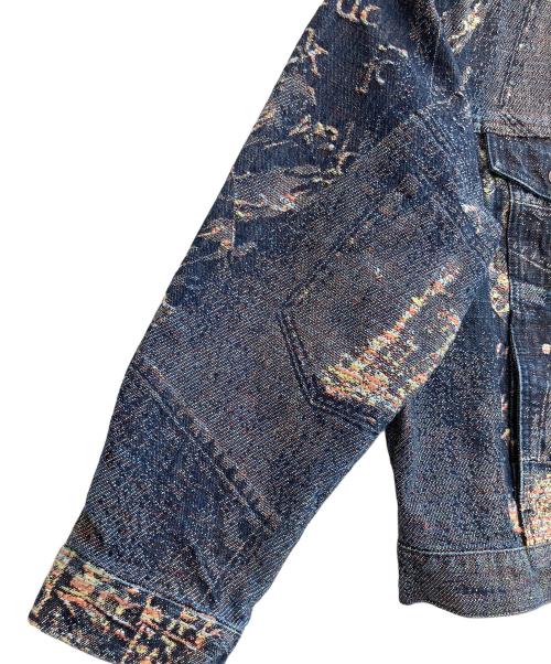 SUPREME（シュプリーム）SUPREME (シュプリーム) ARCHIVE DENIM JACQUARD TRUCKER JACKET マルチカラー サイズ:SIZE Mの古着・服飾アイテム
