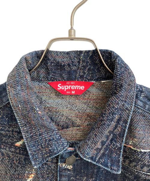SUPREME（シュプリーム）SUPREME (シュプリーム) ARCHIVE DENIM JACQUARD TRUCKER JACKET マルチカラー サイズ:SIZE Mの古着・服飾アイテム