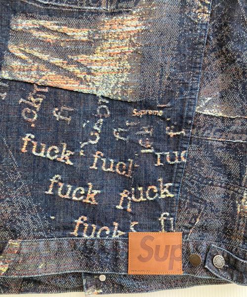 SUPREME（シュプリーム）SUPREME (シュプリーム) ARCHIVE DENIM JACQUARD TRUCKER JACKET マルチカラー サイズ:SIZE Mの古着・服飾アイテム