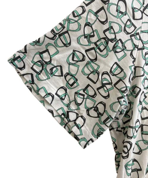 HERMES（エルメス）HERMES (エルメス) エトリエプリントTシャツ ホワイト サイズ:SIZE XXLの古着・服飾アイテム