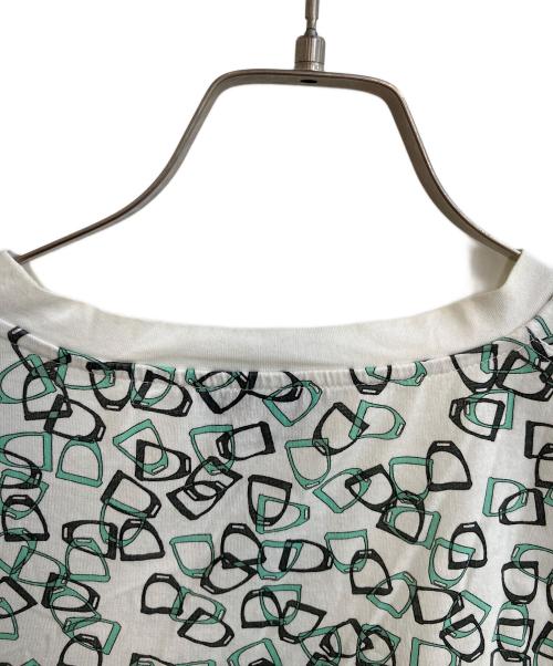 HERMES（エルメス）HERMES (エルメス) エトリエプリントTシャツ ホワイト サイズ:SIZE XXLの古着・服飾アイテム