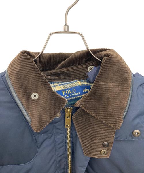 POLO RALPH LAUREN（ポロ・ラルフローレン）POLO RALPH LAUREN (ポロ・ラルフローレン) ダウンジャケット ネイビー サイズ:SIZE Sの古着・服飾アイテム