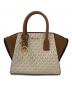 MICHAEL KORS（マイケルコース）の古着「2WAYバッグ」｜ブラウン×ホワイト