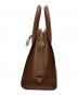 MICHAEL KORS (マイケルコース) 2WAYバッグ ブラウン×ホワイト：10000円