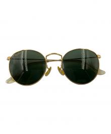 RAY-BAN（レイバン）の古着「ラウンドメタルサングラス」｜ゴールド
