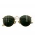 RAY-BAN（レイバン）の古着「ラウンドメタルサングラス」｜ゴールド