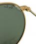 中古・古着 RAY-BAN (レイバン) ラウンドメタルサングラス ゴールド サイズ:表記無：7000円