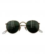 RAY-BANレイバン）の古着「サングラス ROUND METAL FOLDING」｜グリーン