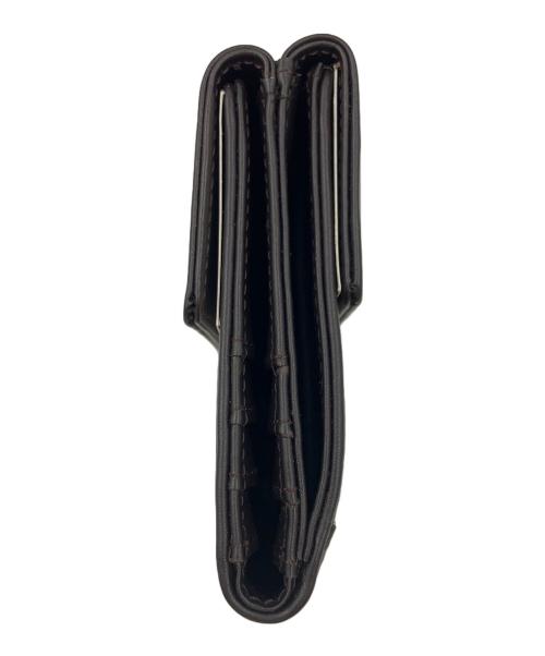 BALENCIAGA（バレンシアガ）BALENCIAGA (バレンシアガ) BBロゴ3つ折り財布 ブラウン×ベージュ 未使用品の古着・服飾アイテム