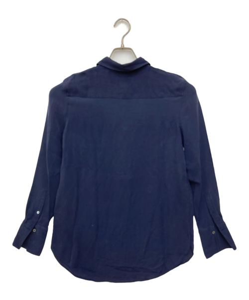 POLO RALPH LAUREN（ポロ・ラルフローレン）POLO RALPH LAUREN (ポロ・ラルフローレン) 長袖ブラウス ネイビー サイズ:SIZE Sの古着・服飾アイテム