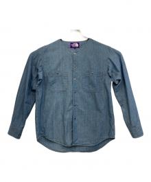 THE NORTHFACE PURPLELABEL（ザ・ノースフェイス パープルレーベル）の古着「長袖シャツ」｜ブルー