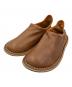 CAMPER（カンペール）の古着「レザースリッポン KRYPTON CUBA」｜ブラウン
