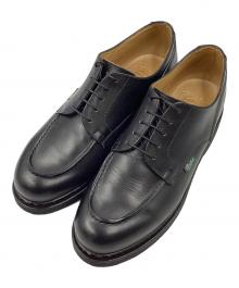 PARABOOT（パラブーツ）の古着「レザーシューズ CHAMBORD/TEX」｜ブラック