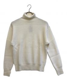 BRITISH MADE（ブリティッシュメイド）の古着「タートルネックニット」｜ホワイト