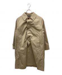 BRITISH MADE（ブリティッシュメイド）の古着「ライナー付ステンカラーコート」｜ベージュ