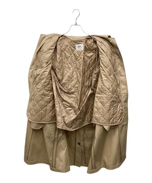 BRITISH MADE（ブリティッシュメイド）BRITISH MADE (ブリティッシュメイド) ライナー付ステンカラーコート ベージュ サイズ:SIZE 38の古着・服飾アイテム