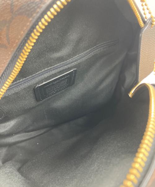 COACH（コーチ）COACH (コーチ) リュック ブラック×ブラウンの古着・服飾アイテム