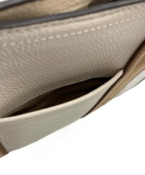 COACH（コーチ）COACH (コーチ) 2WAYバッグ　スミストート CM067 アイボリー×ブラウンの古着・服飾アイテム