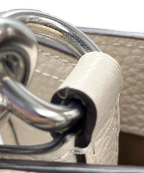 COACH（コーチ）COACH (コーチ) 2WAYバッグ　スミストート CM067 アイボリー×ブラウンの古着・服飾アイテム