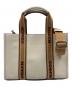 COACH (コーチ) 2WAYバッグ　スミストート CM067 アイボリー×ブラウン：15000円