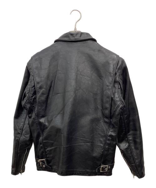 Schott（ショット）Schott (ショット) シングルライダースジャケット ブラック サイズ:SIZE 36の古着・服飾アイテム