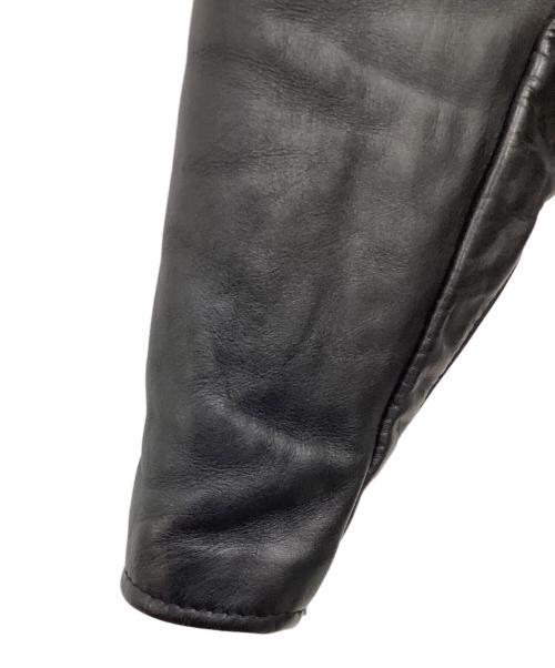 Schott（ショット）Schott (ショット) シングルライダースジャケット ブラック サイズ:SIZE 36の古着・服飾アイテム