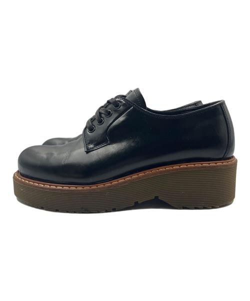 PRADA（プラダ）PRADA (プラダ) オックスフォードシューズ ブラック サイズ:36の古着・服飾アイテム