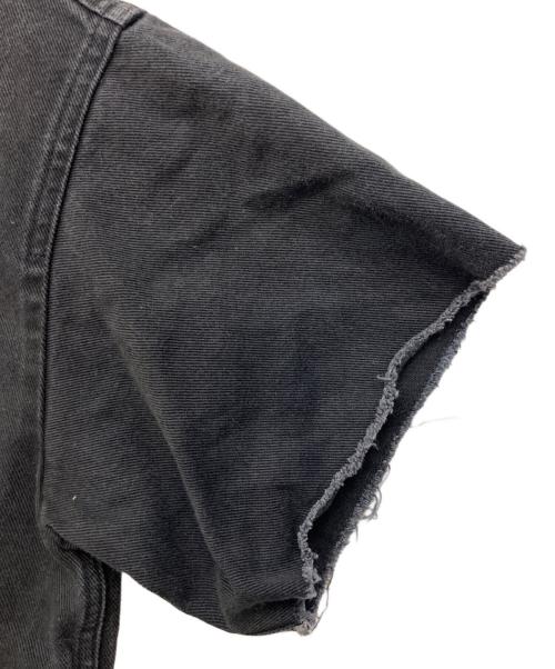 MM6 Maison Margiela（エムエムシックスメゾンマルジェラ）MM6 Maison Margiela (エムエムシックスメゾンマルジェラ) 半袖カットソー ブラック サイズ:SIZE Mの古着・服飾アイテム